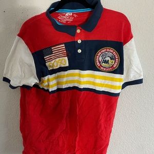 Men's Red Polo Shirt